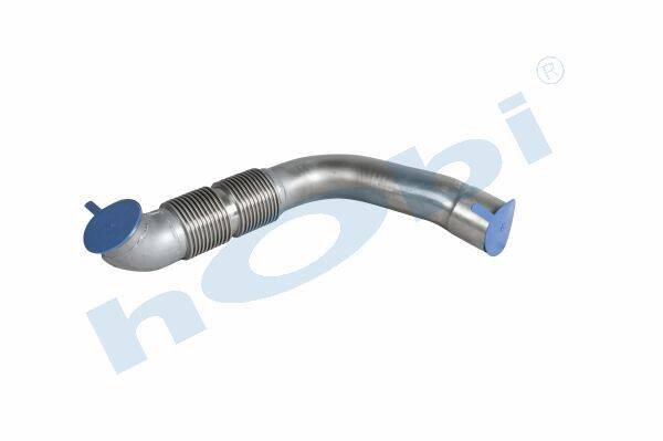 Boru, Egzoz Ön, E5, 9304905919 Mercedes Actros Ø120 Inox, Flexli, - 2