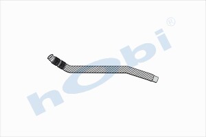 Boru, Egzoz Ön, E5, 9324900619 Mercedes Actros Ø120 Inox, Flexli, İzolasyonlu, - Hobi