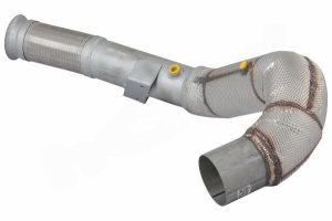 Boru, Egzoz Ön, E6, 5801362770 Iveco Stralis Ø110 Inox, Spiral (P), İzolasyonlu, - Hobi