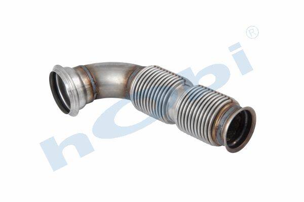 Boru, Egzoz Ön, E6, 5801385138 Iveco Fiat Ø88,9 Inox, Flexli (Körük), - 2