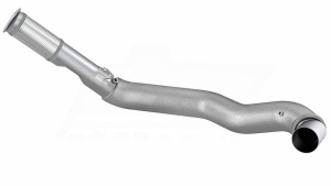 Boru, Egzoz Ön, E6, 5801766442 Iveco Ø110 Alusi, Spiral (P), İzolasyonlu, Gri - Hobi