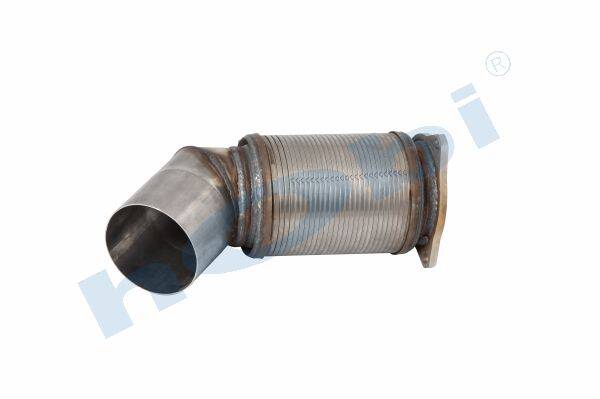 Boru, Egzoz Ön, E6, 6294903510 Mercedes Axor Ø127 Inox, Spiral (P), - 6