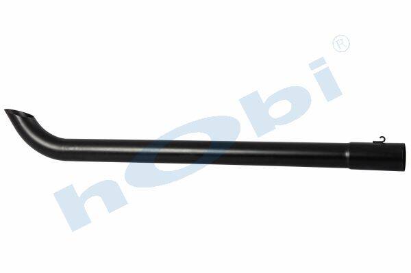 Boru, İş Makinesi, Egzoz, Ø63,5 Ln:1075 Dkp, 1 Bükümlü, Giriş:Çapraz Kesim, - 1