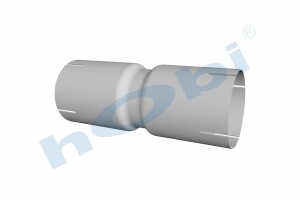 Boru, Universal Adaptör, L1:250 Alusi ID1:Ø81 ID2:Ø81 - 3
