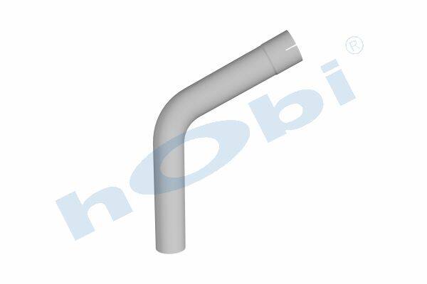 Boru, Universal Dirsek, A:45° Ø101,6 L1:245 L2:245 T:1,5 mm Alusi ID1:Ø102,1 - 2