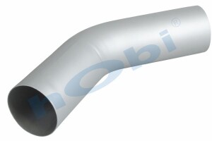 Boru, Universal Dirsek, A:45° Ø152,4 L1:338 L2:338 T:2,50 mm Alusi - 1