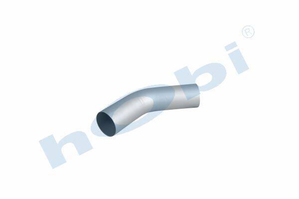 Boru, Universal Dirsek, A:45° Ø152,4 L1:338 L2:338 T:2,50 mm Alusi ID1:Ø153,5 - 2