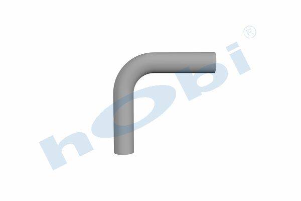 Boru, Universal Dirsek, A:90° Ø63,5 L1:265 L2:265 T:1,5 mm Alusi - 2