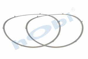 Conta, DPF, 81159010045 Man TGL ID:Ø255 OD:Ø274 T:0,50 mm Çelik, Yuvarlak, - 2