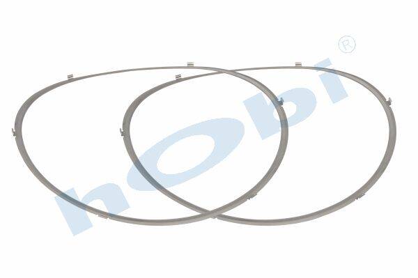 Conta, DPF, 81159010045 Man TGL ID:Ø255 OD:Ø274 T:0,50 mm Çelik, Yuvarlak, - 2