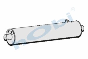 Egzoz Susturucu, E0, 4643648 Iveco Alusi, Tip:I, - Hobi