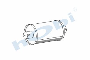 Egzoz Susturucu, E0, 73163576 Dodge Alusi, Tip:I, - Hobi