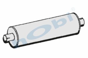 Egzoz Susturucu, E0, 8583864 Iveco Alusi, Tip:I, - Hobi