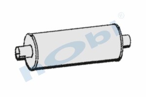 Egzoz Susturucu, E0, 8590408 Iveco Alusi, Tip:I, - Hobi