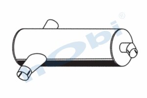 Egzoz Susturucu, E1, 6454900001 Mercedes 1935 Alusi, Tip:Z, - Hobi