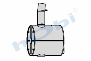 Egzoz Susturucu, E3, 1296060 Daf XF95 Alusi, Tip:L, - Hobi