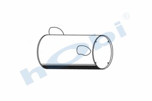 Egzoz Susturucu, E3, 1664991 Volvo FH12 Alusi, Tip:C, - Hobi