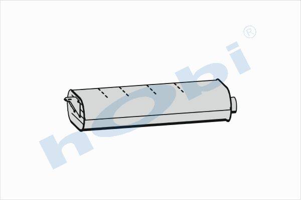 Egzoz Susturucu, E3, 5000778162 Renault Agora Alusi, Tip:U, - 1