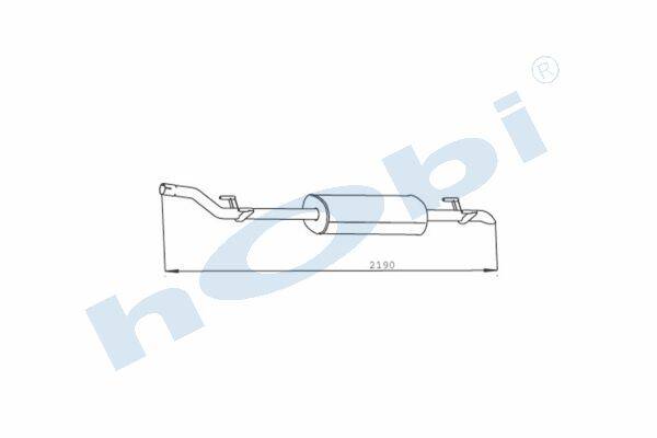 Egzoz Susturucu, E3, 9014903119 Mercedes Sprinter Alusi, Tip:I, - 1