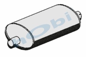 Egzoz Susturucu, E3, 99431097 Iveco Eurocargo Alusi, Tip:I, - Hobi