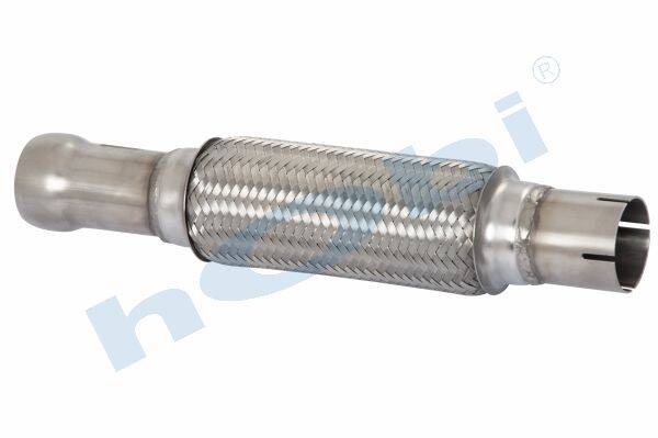 Flex, ID:Ø51 L:380 IN:Şişirme, OUT:Şişirme, Çentik, İç, Dış Örgü, Inox, SS316, - 1