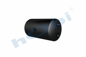 Hava Tankı, Çelik, Ø246 L:470 Lt:20 Siyah (RAL9005) GövMnş:1 KapMnş:3 - 1