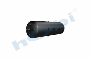 Hava Tankı, Çelik, Ø246 L:808 Lt:36 Siyah (RAL9005) GövMnş:5 KapMnş:9 - 4