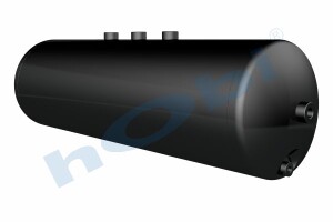 Hava Tankı, Çelik, Ø246 L:827 Lt:36 Siyah (RAL9005) GövMnş:3 KapMnş:4 - 1