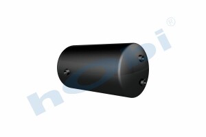 Hava Tankı, Çelik, Ø276 L:547 Lt:30 Siyah (RAL9005) GövMnş:1 KapMnş:3 - 2