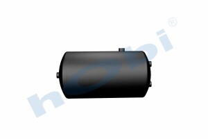 Hava Tankı, Çelik, Ø276 L:555 Lt:30 Siyah (RAL9005) KapMnş:5 - 3