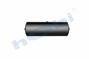 Hava Tankı, Çelik, Ø300 L:915 Lt:60 Siyah (RAL9005) GövMnş:3 KapMnş:2 - 3