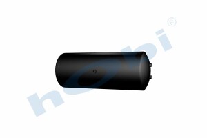 Hava Tankı, Çelik, Ø396 L:1039 Lt:120 Siyah (RAL9005) GövMnş:1 KapMnş:3 - 2