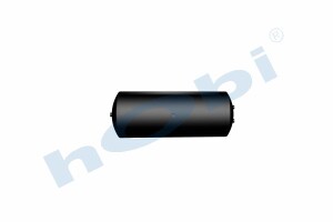 Hava Tankı, Çelik, Ø396 L:1039 Lt:120 Siyah (RAL9005) GövMnş:1 KapMnş:3 - 3