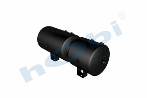 Hava Tankı, Çelik, Dış 2'li, Gövde ve Kapak Braketli, Ø300 Lt:54 140.0379 - 2