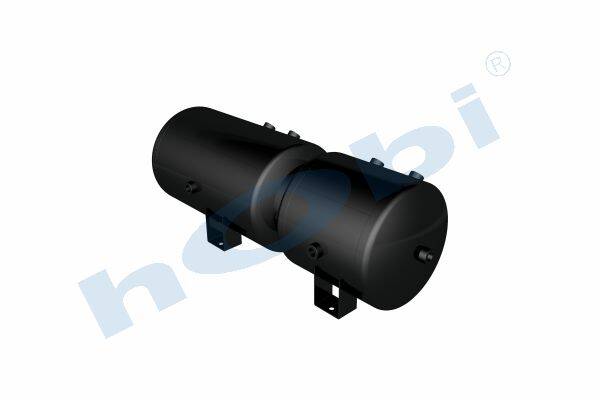 Hava Tankı, Çelik, Dış 2'li, Gövde ve Kapak Braketli, Ø300 Lt:54 140.0379 - 2
