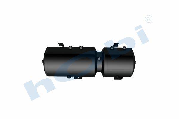 Hava Tankı, Çelik, Dış 2'li, Gövde ve Kapak Braketli, Ø300 Lt:54 140.0379 - 4