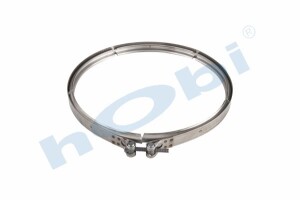 Kelepçe, V Bant, DPF, 2097660 Scania Ø354 Inox (409), W2, - 2