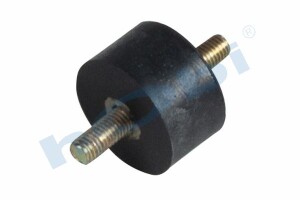 Lastik Takoz, 0019875340 Mercedes Civatalı, Yuvarlak, D1:M10, D2:M10, Ø38 H:21 - Hobi