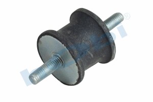 Lastik Takoz, 0285530 Daf Civatalı, Yuvarlak, D1:M8, D2:M8, Ø40 H:30 Dkp, - Hobi