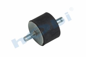 Lastik Takoz, 5000750630 Renault Civatalı, Yuvarlak, D1:M10, D2:M10, Ø50 H:30 - 1