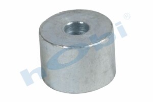 Lastik Takoz, 5005001185 Renault Delikli, Yuvarlak, D1:Ø12, Ø35 H:25 Dkp, - Hobi