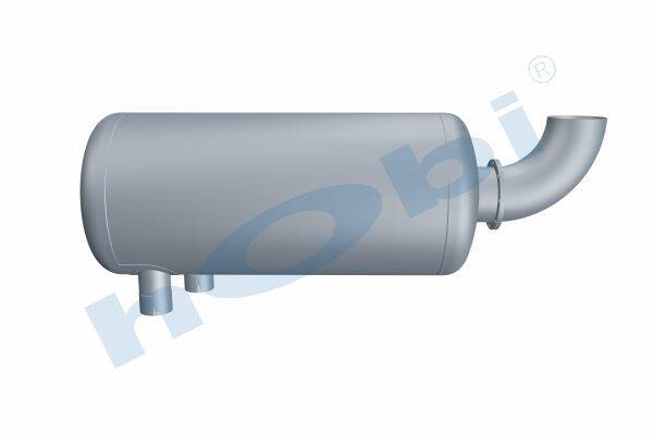 Susturucu, Jeneratör KIT, BM:Ø804 L:1500 IN:Ø152,4 OUT:Ø254 Kabin Üstü, Kritik, - 3