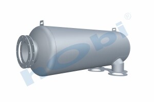 Susturucu, Jeneratör KIT, BM:Ø804 L:2000 IN:Ø254 OUT:Ø355,6 Kabin Üstü, - 4