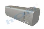 Yakıt Tankı, Alüminyum, Basamaklı, 950 Lt. Man H:700 W:700 L:2150 BoğEk:650