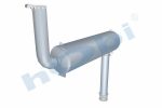 Susturucu, Jeneratör KIT, BM:Ø900 L:3000 IN:Ø355,6 OUT:Ø355,6 Kabin Üstü,