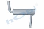 Susturucu, Jeneratör KIT, BM:Ø900 L:3000 IN:Ø355,6 OUT:Ø355,6 Kabin Üstü, - Görsel 3