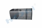 Yakıt Tankı, Çelik, 400 Lt. Mercedes H:560 W:640 L:1250 Gri (RAL7016) BoğEk:625 - Görsel 4