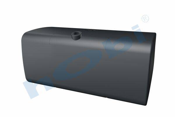 10557 Yakıt Tankı, Çelik, 500 Lt. Man H:620 W:675 L:1350 Gri (RAL7016) BoğEk:650 - Görsel 1