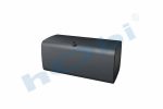 Yakıt Tankı, Çelik, 500 Lt. Man H:620 W:675 L:1350 Gri (RAL7016) BoğEk:650 - Görsel 2