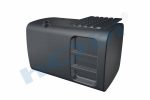 Yakıt Tankı, Çelik, Basamaklı, 470 Lt. Man H:700 W:700 L:1080 Siyah (RAL9005)